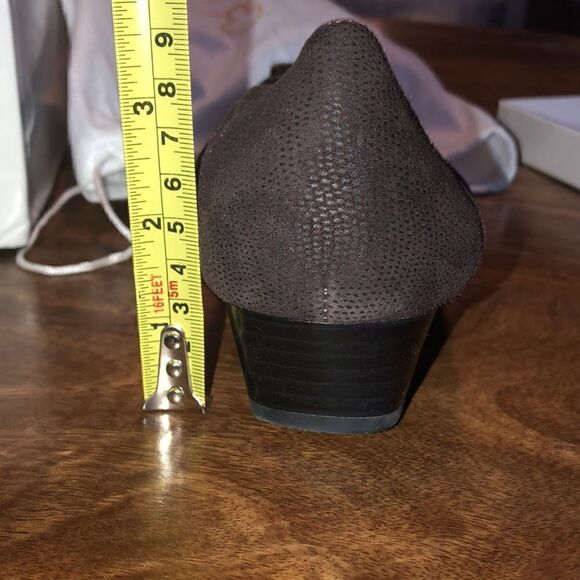 Brunate Gray Suede Iguano Moro Softlack Women’s low heels size 38 (US size 7) - Picture 8 of 10